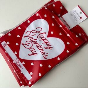 24pc Celebrate It Valentine's Day Heart Treat Bags Resealable Goodie Bags